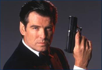 Pierce Brosnan as James Bond. - "Just call me Bond, James Bond."