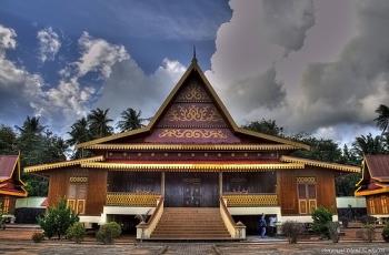 balai adat - one of the buildings in penyengat island