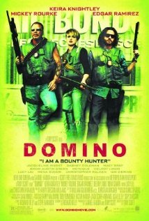 Domino - Domino, starring Keira Knightley, Mickey Rourke and Édgar Ramírez 