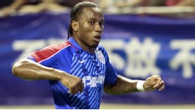 Didier Drogba has been a force in China with 8 goa - Didier Drogba has been a force in China with 8 goals in 11 games.