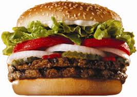 Burger King - Burger King- Whopper burger