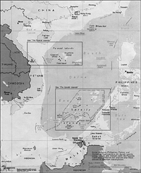 south china sea - The South China Sea contains over 250 small islands, atolls, cays, shoals, reefs, and sandbars.