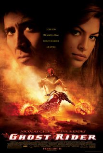 Ghost Rider - Ghost Rider, starring Nicolas Cage, Eva Mendes and Sam Elliott