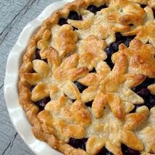 Blueberry almond pie - Blueberry almond pie for holiday!