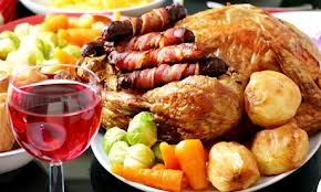 Christmas dinner - Delicious Christmas dinner