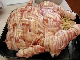 Bacon wrapped turkey - Bacon wrapped turkey is delicious 