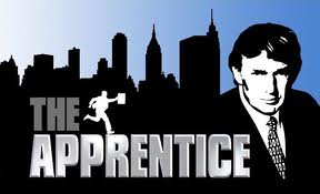 The Apprentice - A reality-tv based show in which contestants compete for a job as an apprentice to billionaire American Donald Trump.