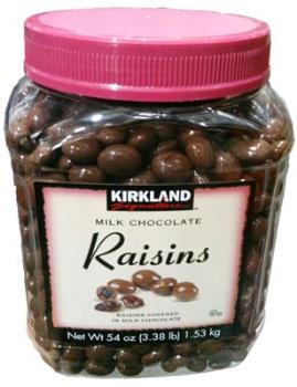 Kirkland Chocolate Raisins - Another sinfully delicious treat!