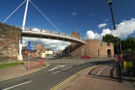 Biggest Eyesore in Carlisle - Y2K footbridge - Footbridge cost millions - now closed!