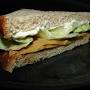 p@l - Peanut butter and lettuce sandwich