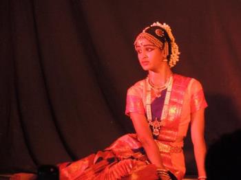 A still while dancing - Snap from a dance performance