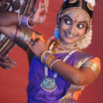 Bharat Natyam - Clicked while dancing