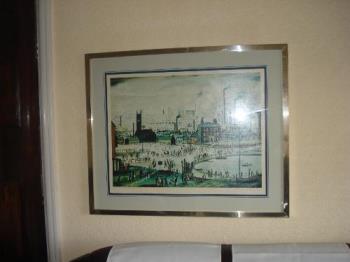 L S Lowry Print At Mum&#039;s House - Mum&#039;s £15 L S Lowry Print!