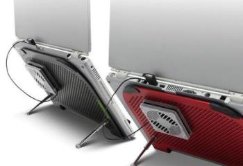 Laptop Fan - A very useful and portable gadget to have working in warm environment with your laptop.