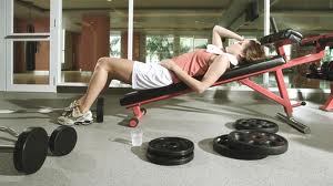 Women tend to worry about their bellies, there are many gym exercise to reduce it.