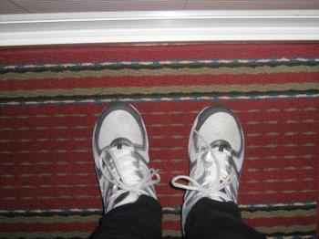 My walking shoes My walking shoes