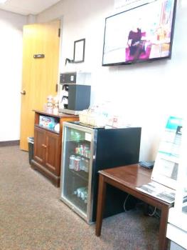 my view of part of the waiting room at the dealership my view of part of the waiting room at the dealership