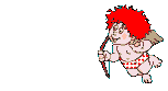 Cupiod shooting arrow Cupiod shooting arrow