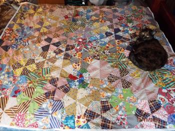 Hexagon quilt