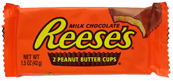 Reese&#039;s Peanut Butter Cups. Wiki image.