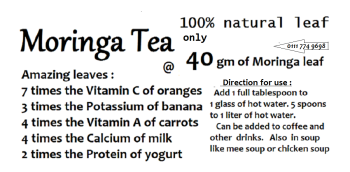 Moringa Tea