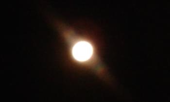 Moon. Picture is mine.