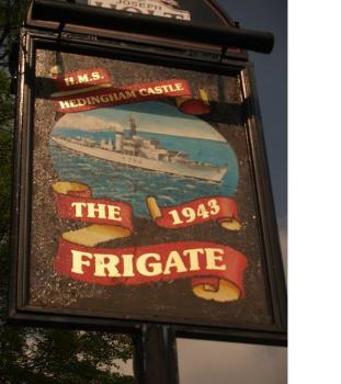 photo taken by me - The Frigate 1943 - Whitefield, Manchester - HMS Hedingham Castle