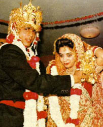 sharukh khan - sharukh n gouri in a memorable day