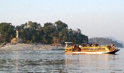 my city&#039;s river at guwahati,assam - riverscape