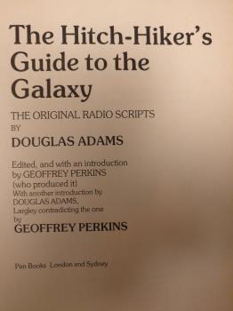HHGTTG - original radio scripts HHGTTG - original radio scripts