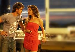 Hrithik & Aish in D:2 - Hrithik as Aryan & Aish as Sunehri in D:2