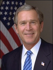 George W. Bush - George W. Bush, president of the United States of America.