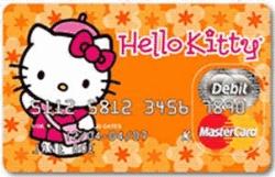 Hello Kitty Debit Card - Hello Kitty Debit card