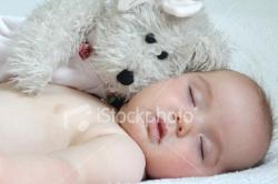 baby - cute baby...sleeping wid his teddy