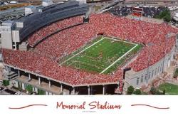 THE Sea of Red - This is one of the best crowds in the nation when it comes to college football.. opposing coaches, players, and fans all agree that memorial stadium in Lincoln, Nebraska, is one of the hardest places to go in and play at