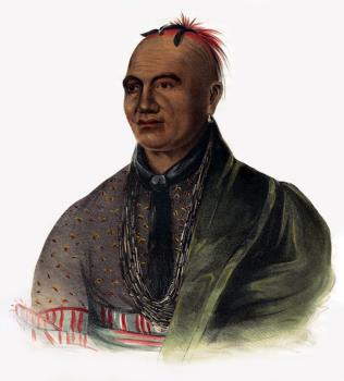 Mohawk Chief, Joseph Brant, Chief of the Mohawk (1742 to 1807)