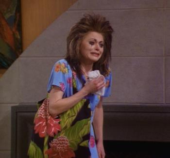 Daphne Moon, live-in help (and sister-in-law) on "Frasier" https://youtu.be/gaYU4cnhW4w