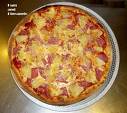 ham and pineapple pizza - ham and pineapple pizza