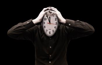 Not living in the now, brings us the stress, caused by the illusion of time being real Not living in the now, brings us the stress, caused by the illusion of time being real