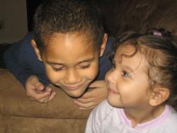 My kids - These are my kids. Jayden and Arianna:)