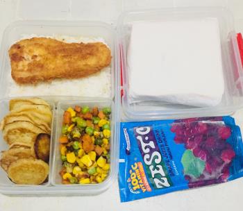 Pack lunch for my son.