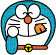 Doraemon - Doraemon (?????, Doraemon?) is a fictional manga series created by Fujiko F. Fujio. The series is about a robotic cat named Doraemon, who travels back in time from the 22nd century to aid a schoolboy, Nobita Nobi.

The series first appeared in December 1969, when it was published simultaneously in six different magazines. In total, 1,344 stories were created in the original series, which are published by Shogakukan under the Tentomushi (?????, Tentomushi?) manga brand, extending to forty-five volumes. The volumes are collected in the Takaoka Central Library in Toyama, Japan, where Fujio was born.

Doraemon was awarded the first Osamu Tezuka Culture Award in 1997.
