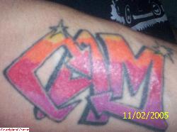 MY tattoo - A pic of my tattoo which was done in 2002