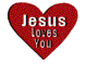 Jesus Heart - heart with saying inside of it