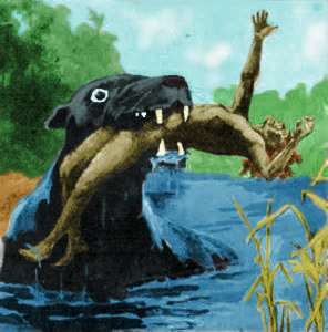 Bunyip. Courtesy of Wikimedia Commons. Bunyip. Courtesy of Wikimedia Commons.