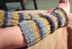 Leg Warmers - Leg Warmers, that are old school.  Like from the 80&#039;s or something.