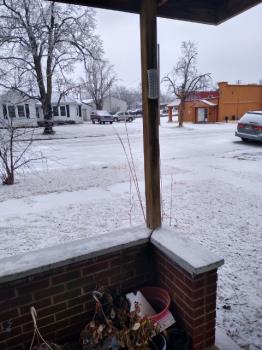 Snow. 02/11/21 Photo is mine. Snow. 02/11/21 Photo is mine.