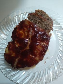 Meatloaf. Photo is mine.