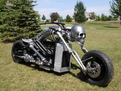 amazing bike - skeleton bike