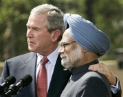 Mr Bush -   Mr Gush recently visted Afghabistan,india and pakistam.In India,he wanted to push the so called indo-US nuke deal!